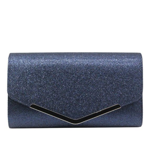 Glitter Envelope/Metal Edge Clutch Bags