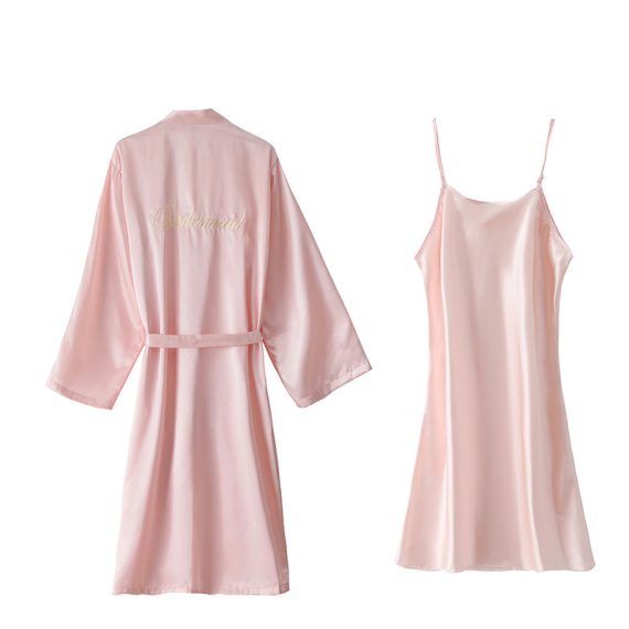 Bridesmaid Gifts - Non-Personalized Sexy Fascinating Graceful Silk Robe