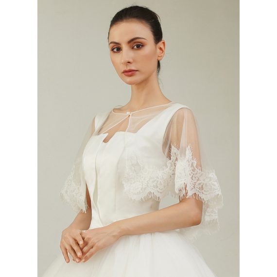 Tulle Wedding Shawl