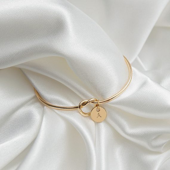 Bridesmaid Gifts - Personalized Elegant Alloy Bracelet