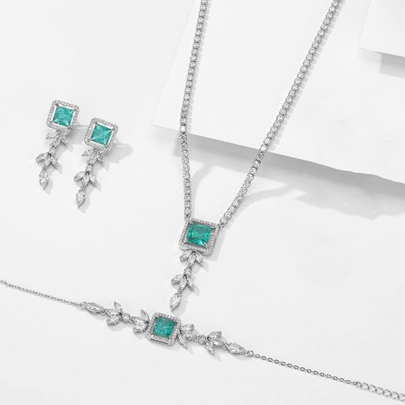 Elegant/Classic/Attractive Alloy With Round/Square Crystal/Cubic Zirconia Jewelry Sets
