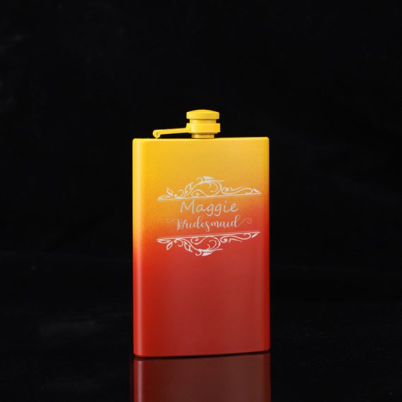 Bridesmaid Gifts - Personalized Fancy Eye-catching Stainless Steel Flask