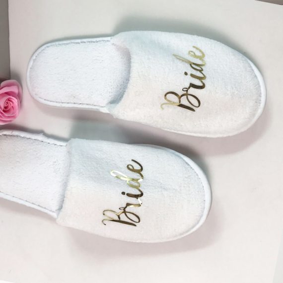 Bride Gifts - Beautiful Velvet Cloth Slippers
