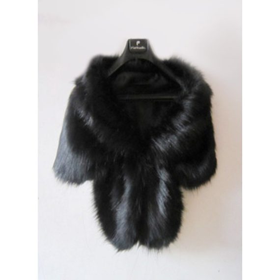 Faux Fur Special Occasion Shawl