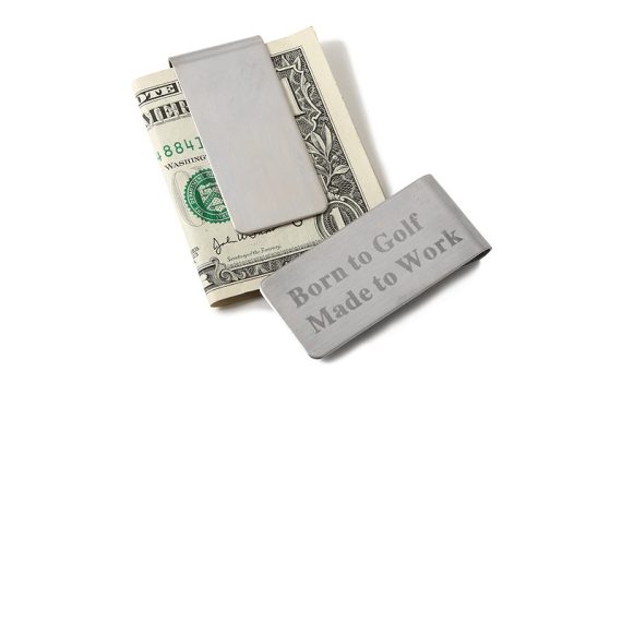 Personalized Simple Design Stainless Steel Money Clips
