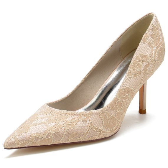 Women's Lace Stiletto Heel shoes