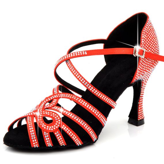 Women's Satin Latin Dance Shoes