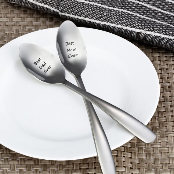 Bridesmaid Gifts - Personalized Shiny Lovely Fancy Delicate Comely Metal Tableware