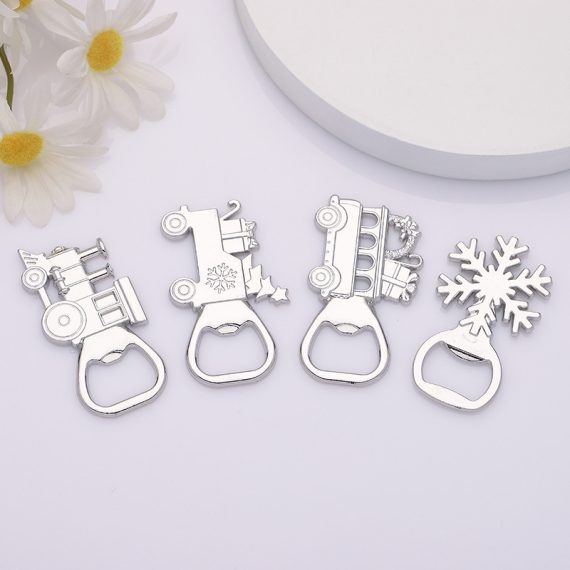 Groomsmen Gifts - Non-Personalized Romantic Zinc alloy Bottle Opener