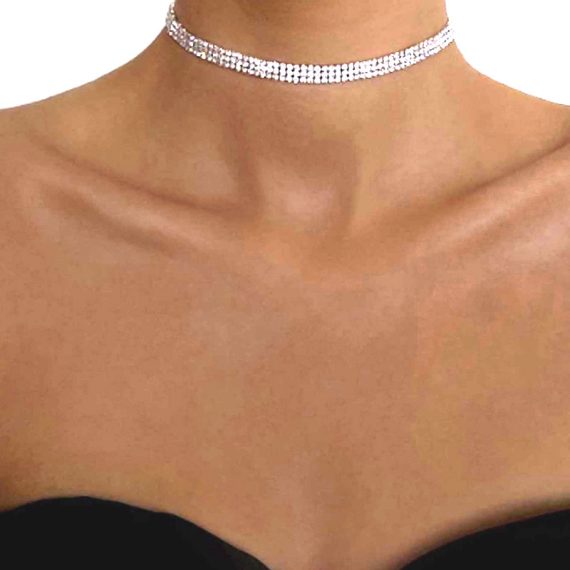 Women's Attractive/Beautiful/Charming/Exquisite Alloy With Round Rhinestone Necklaces/Fashion jewelry
