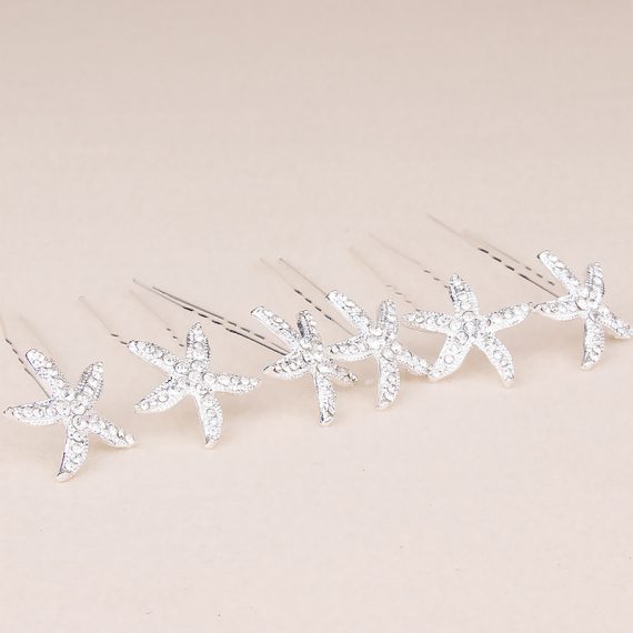 Hairpins/Headpiece With Rhinestone (Set of 6)
