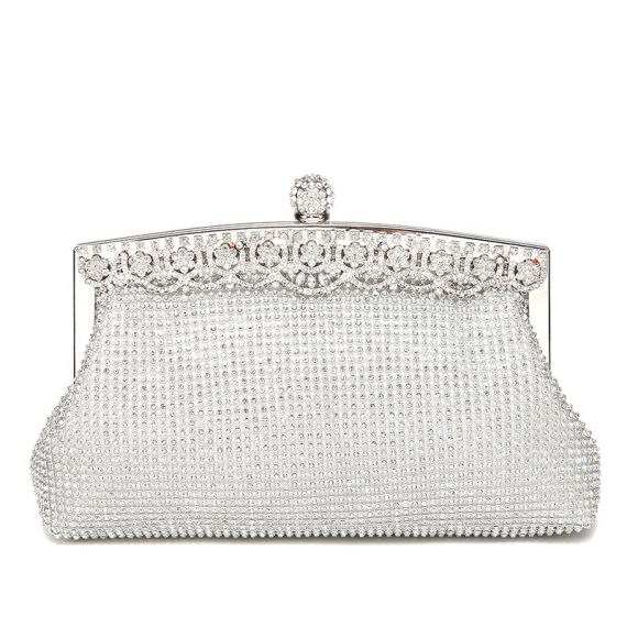 Crystal/ Rhinestone Hinge Clutch Bags