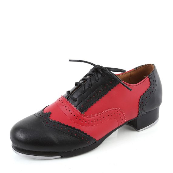 Unisex Leather Tap & Character shoes With Adaptable Strap Dance Shoes