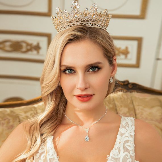 Headpiece/Crowns & Tiaras Magnificent Ladies With Rhinestone/Venetian Pearl