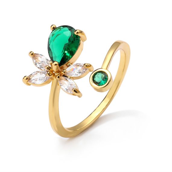 Elegant/Classic/Attractive Alloy With Oval/Round Crystal Rings