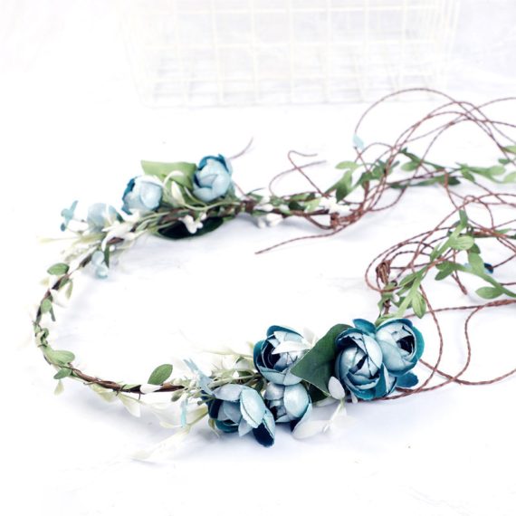 Free-Form Silk Flower Junior Bridesmaid Bouquets -