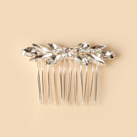 Combs & Barrettes/Headpiece With Rhinestone (Set of 2 pieces)