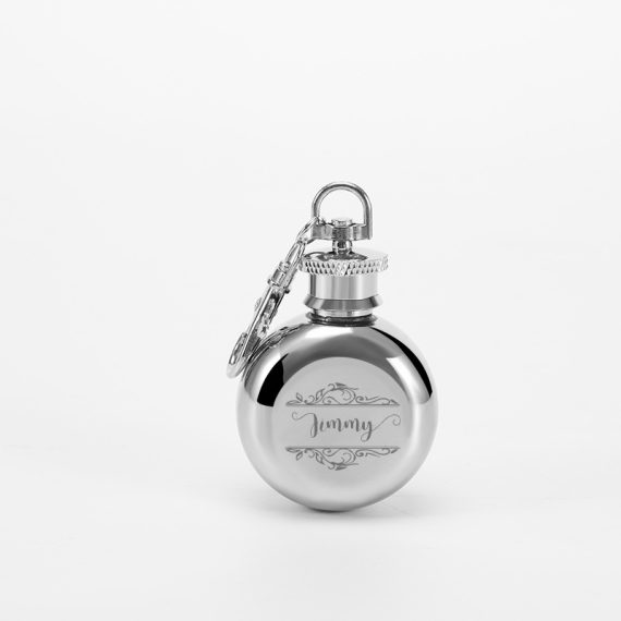 Groomsmen Gifts - Personalized Custom Engraved Stainless Steel Flask