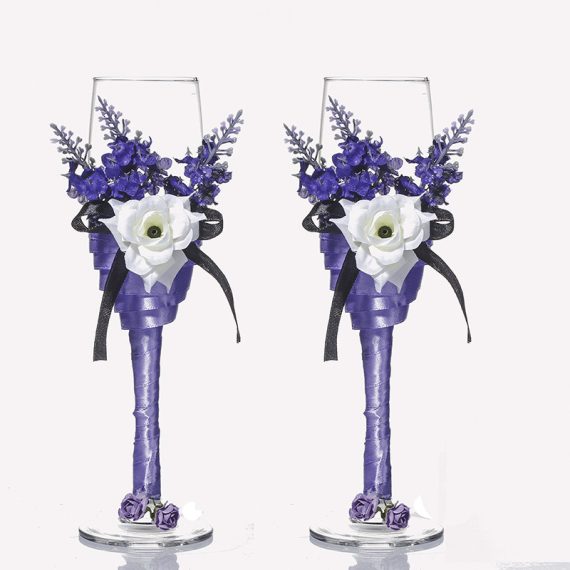 Bride Gifts - Beautiful Shiny Fascinating Delicate Glass Mug