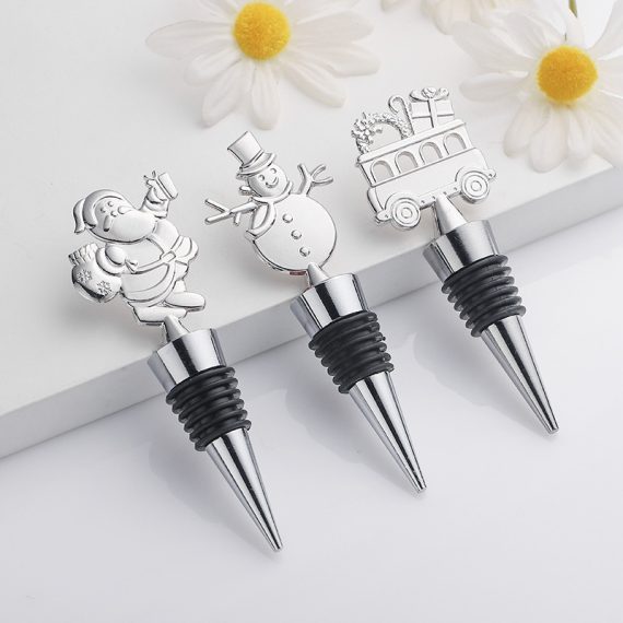 Groomsmen Gifts - Non-Personalized Classic Zinc alloy Wine Stopper