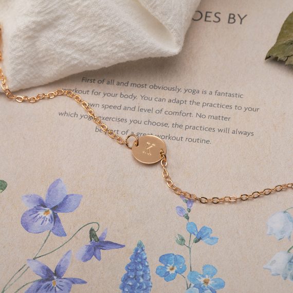Bridesmaid Gifts - Personalized Solid Color Alloy Bracelet