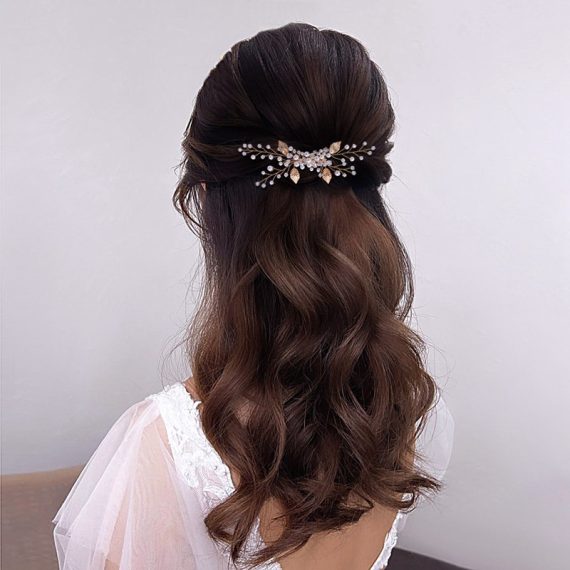 Combs & Barrettes/Headpiece Exquisite/Stylish/Pretty/Charming With Rhinestone/Pearl