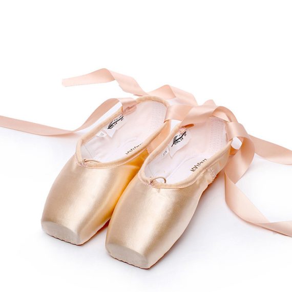 Women's Satin Ballet With Adaptable Strap Dance Shoes