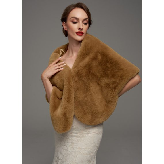 Artificial Wool Wedding Shawl