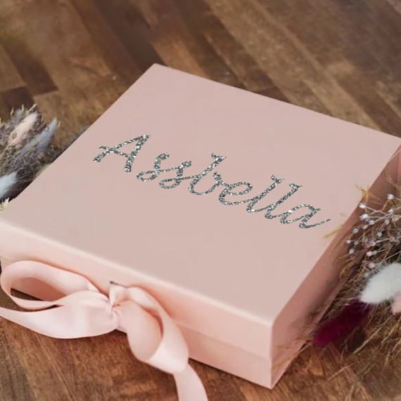 Bridesmaid Gifts - Personalized Cute Fancy Paper Gift Box/Bag