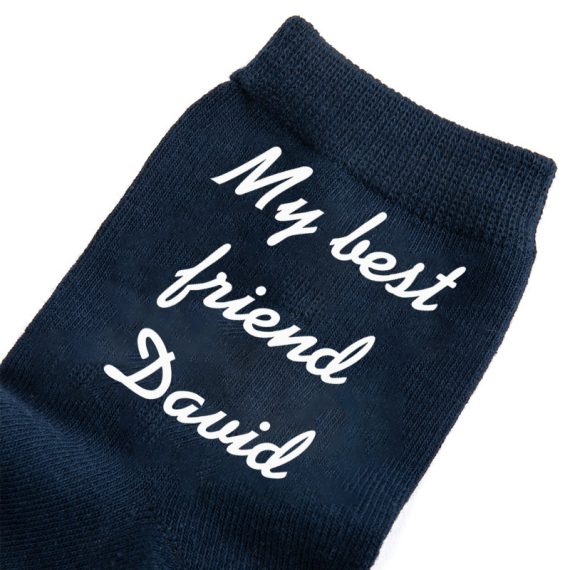 Groomsmen Gifts - Personalized Modern Solid Color Mens Cotton Socks