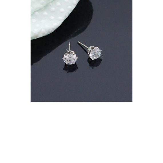 Ladies' Shining Alloy With Irregular Rhinestone Earrings