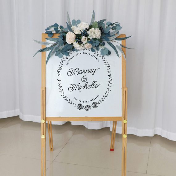 Free-Form Silk Flower Decorations (Sold in a single piece) -