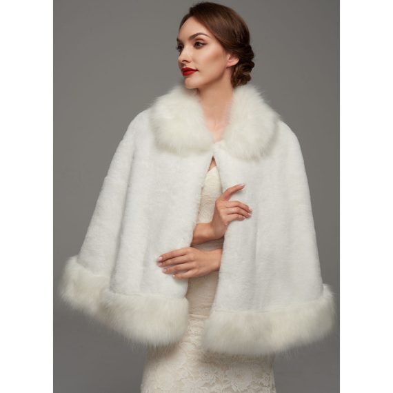 Artificial Wool Wedding Shawl