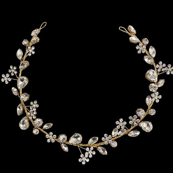 Headpiece With Rhinestone (Sold in single piece)