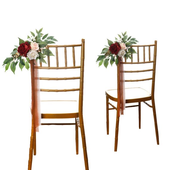 Free-Form Silk Flower Decorations (Sold in a single piece) -