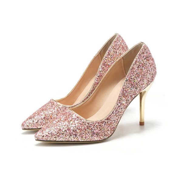 Women's Sparkling Glitter Stiletto Heel shoes