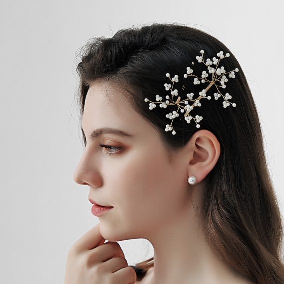 Hairpins/Headpiece Unique/Exquisite/Pretty/Romantic With Pearl