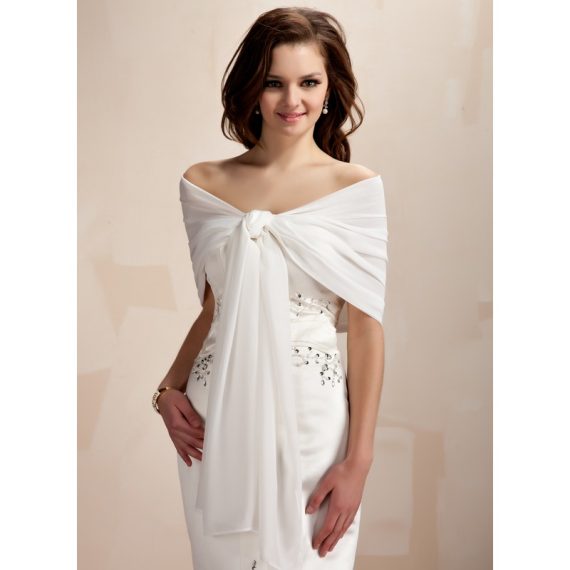 Chiffon Wedding Shawl