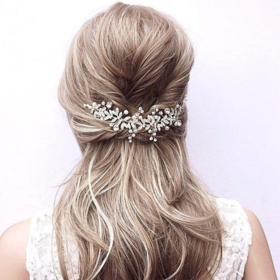 Combs & Barrettes/Headpiece Unique/Exquisite/Pretty/Romantic With Rhinestone