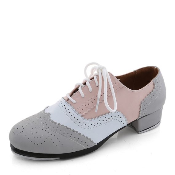 Unisex Leatherette Tap & Character shoes With Splice Dance Shoes