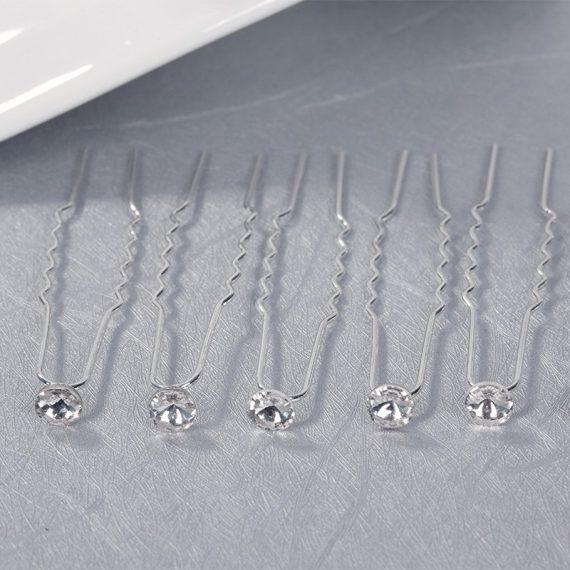 Hairpins/Headpiece Gorgeous With Crystal (Set of 6)