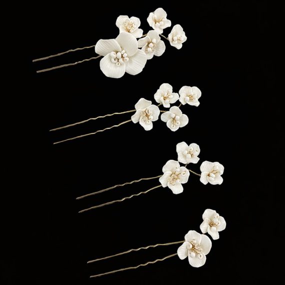 Hairpins/Headpiece (Set of 4 pieces)