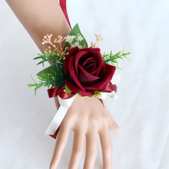 Free-Form Foam Wrist Corsage -