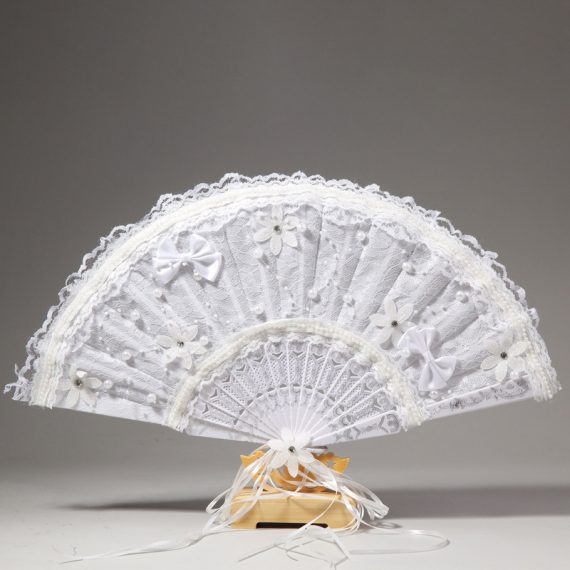 Bride Gifts - Beautiful Shiny Fascinating Delicate Plastic Fan