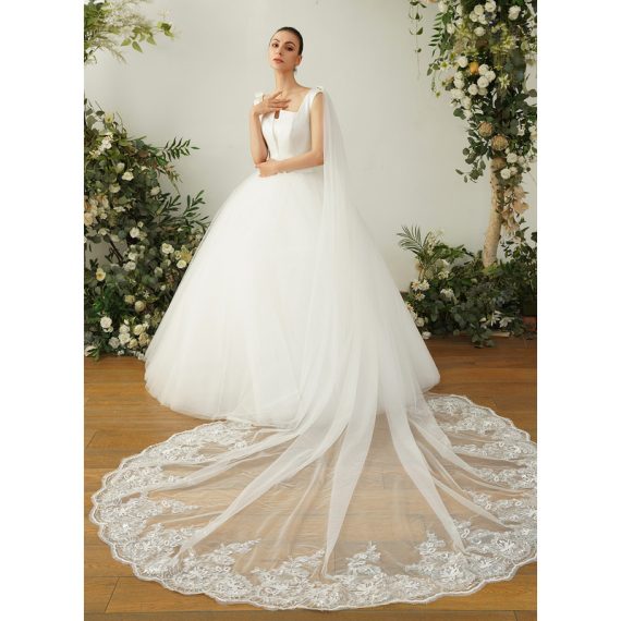 Tulle Wedding Shawl