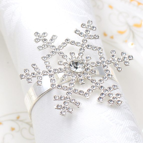 Bridesmaid Gifts - Non-Personalized Shiny Alloy Napkin Ring