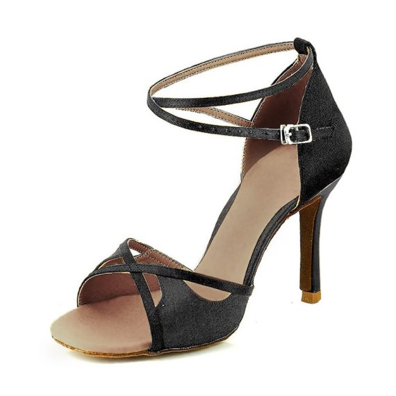 Women's Suede Latin With Adaptable Strap Dance Shoes