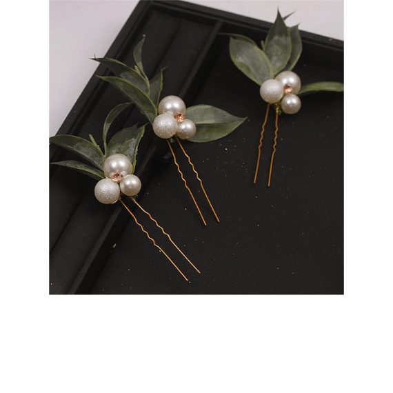 Hairpins/Headpiece Romantic With Venetian Pearl (Set of 6)