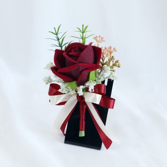 Free-Form Foam Boutonniere -