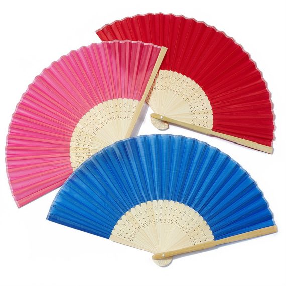 Elegant Bamboo/Silk Hand fan
